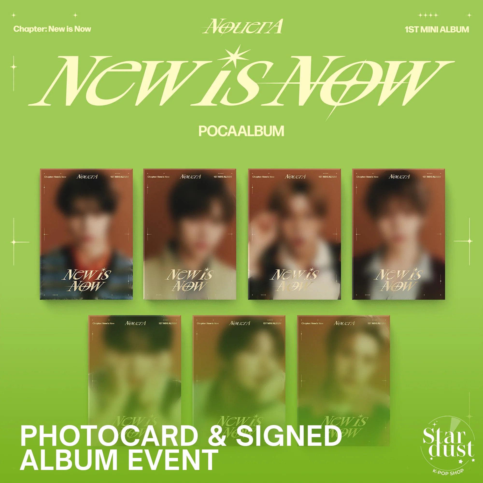 [ALBUM EVENT] NouerA - CHAPTER: NEW IS NOW [1st Mini Album] Pocaalbum Ver.
