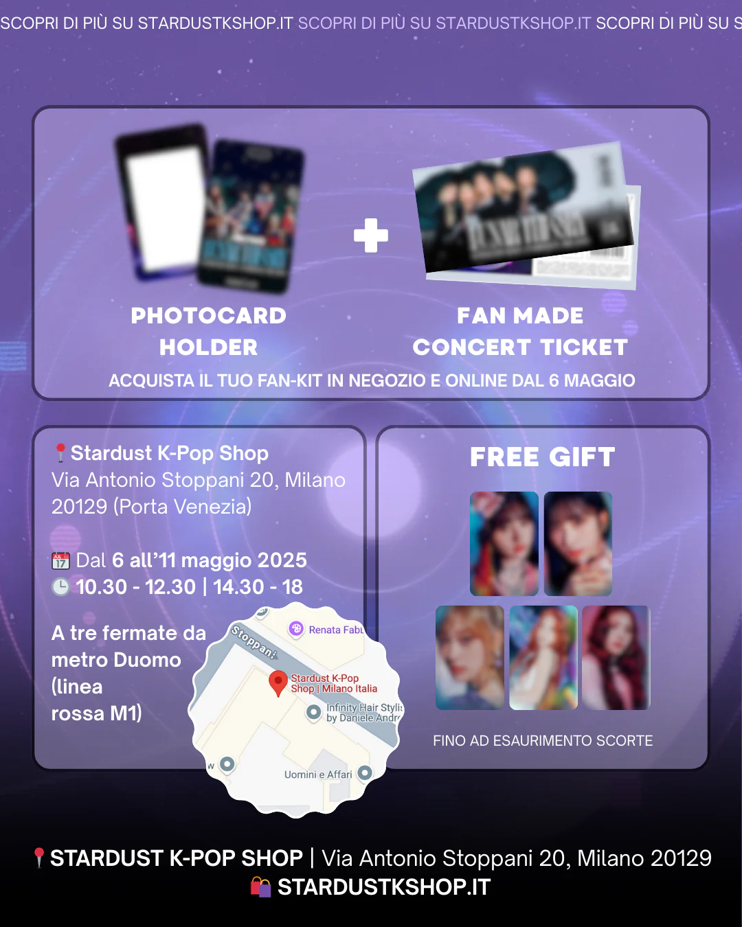 ARTMS IN MILAN FAN KIT EVENT [Photocard holder + ticket fan made] - Image 2