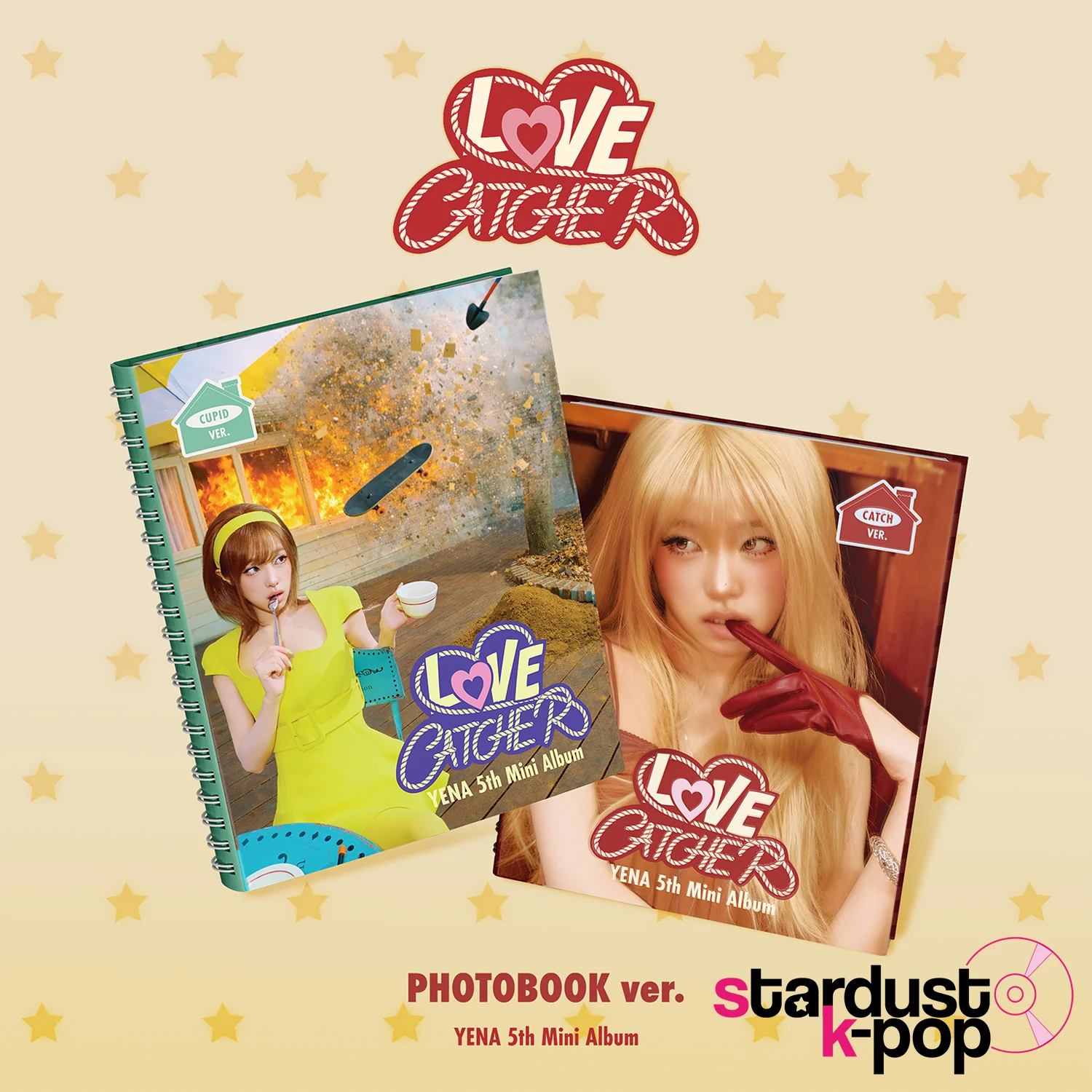 CHOI YENA - LOVE CATCHER [5th Mini Album] Photobook Ver.
