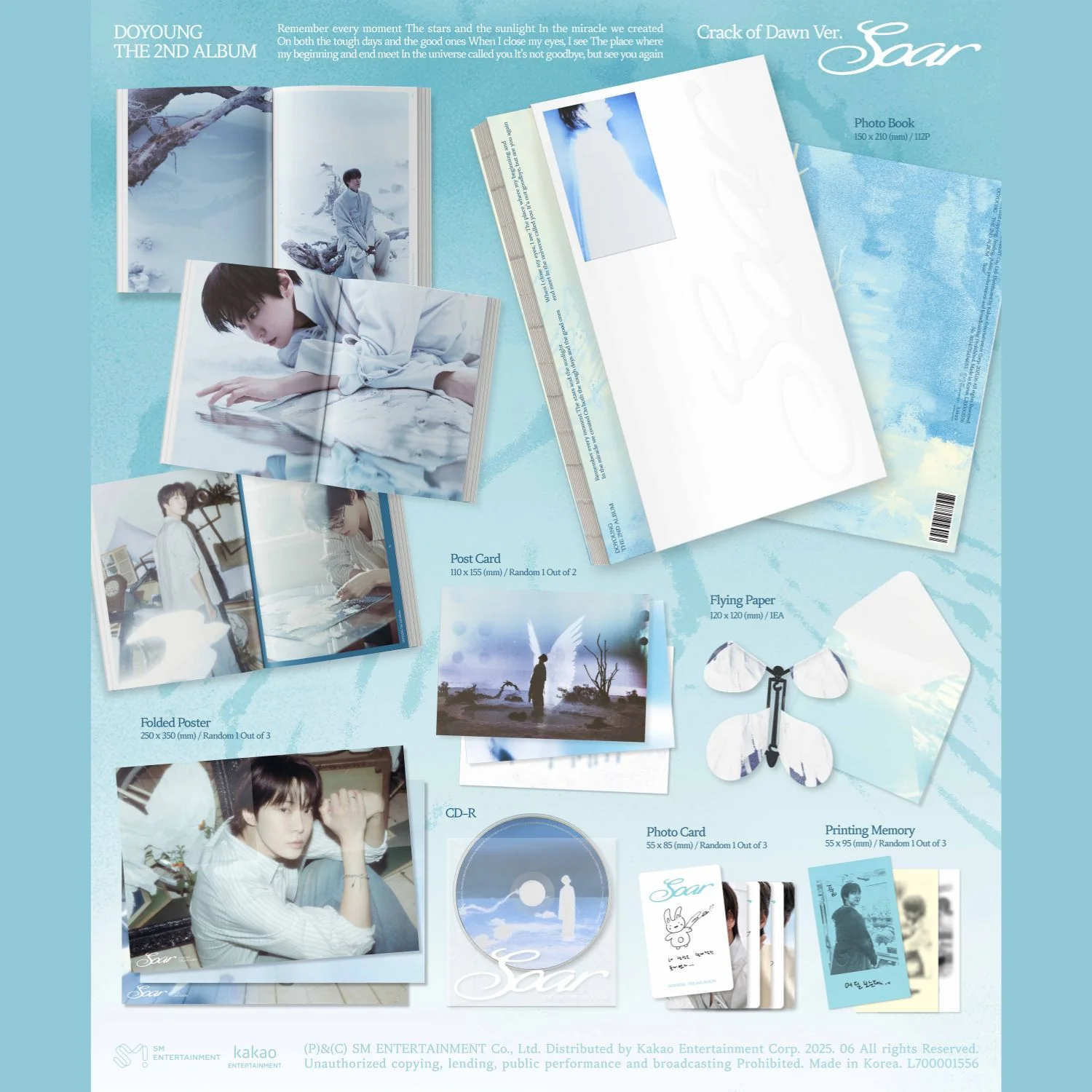 DOYOUNG - SOAR [2nd Album] Crack Of The Dawn Ver. - Image 2