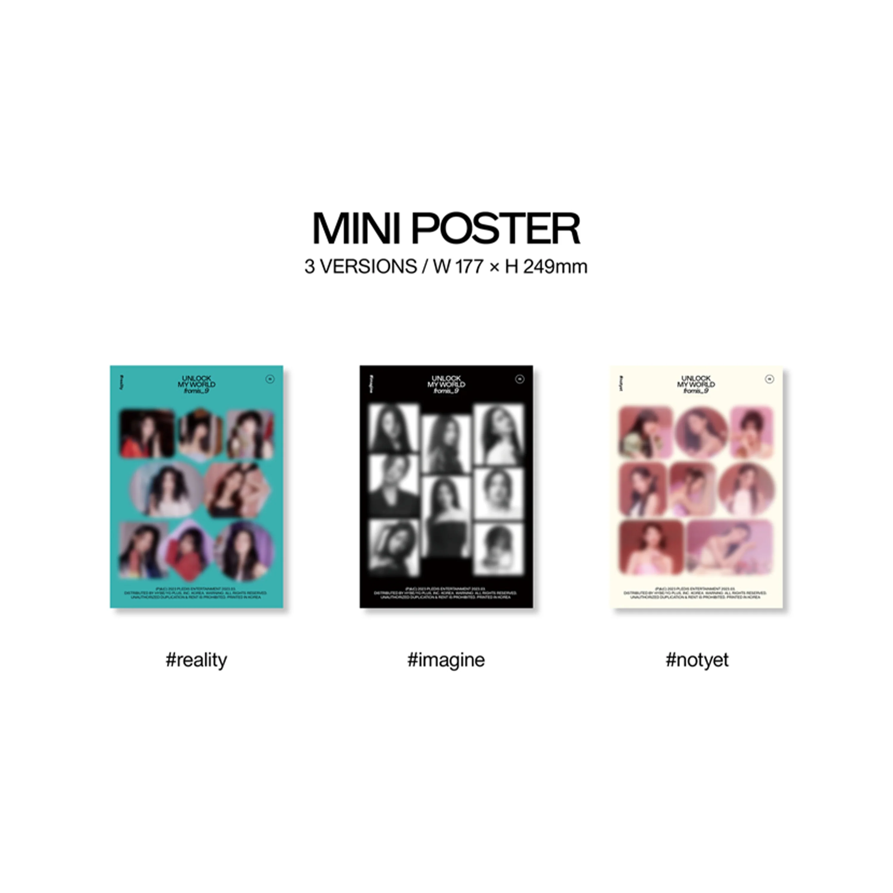 FROMIS_9 - UNLOCK MY WORLD [1st Full Album] - Image 5