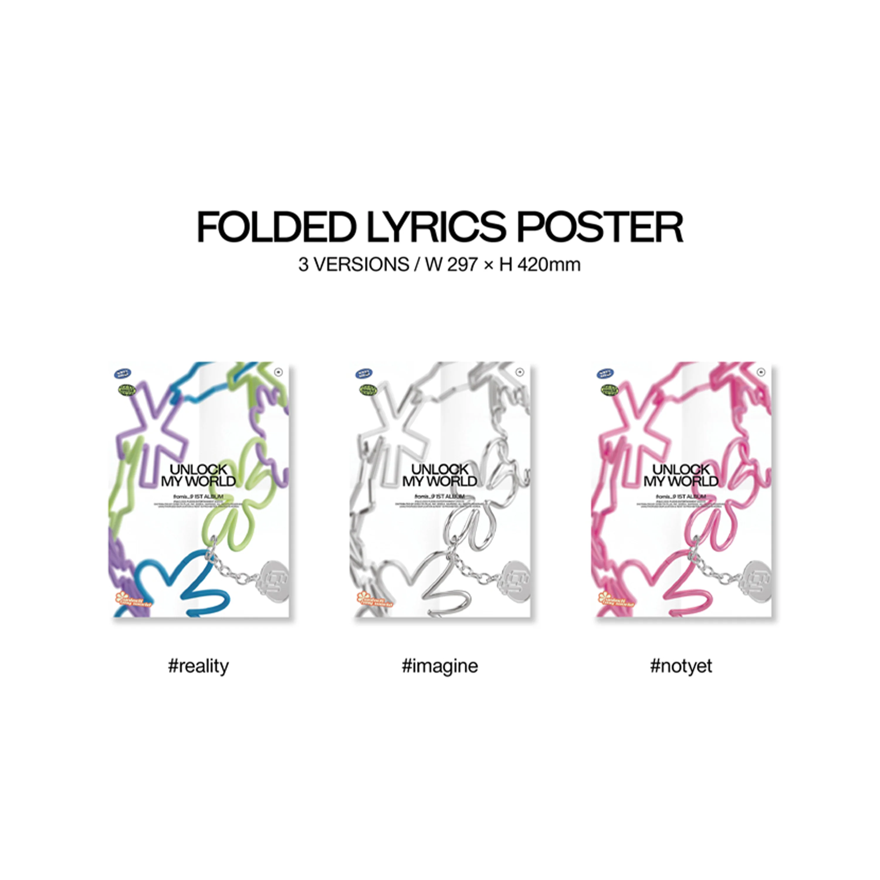 FROMIS_9 - UNLOCK MY WORLD [1st Full Album] - Image 9