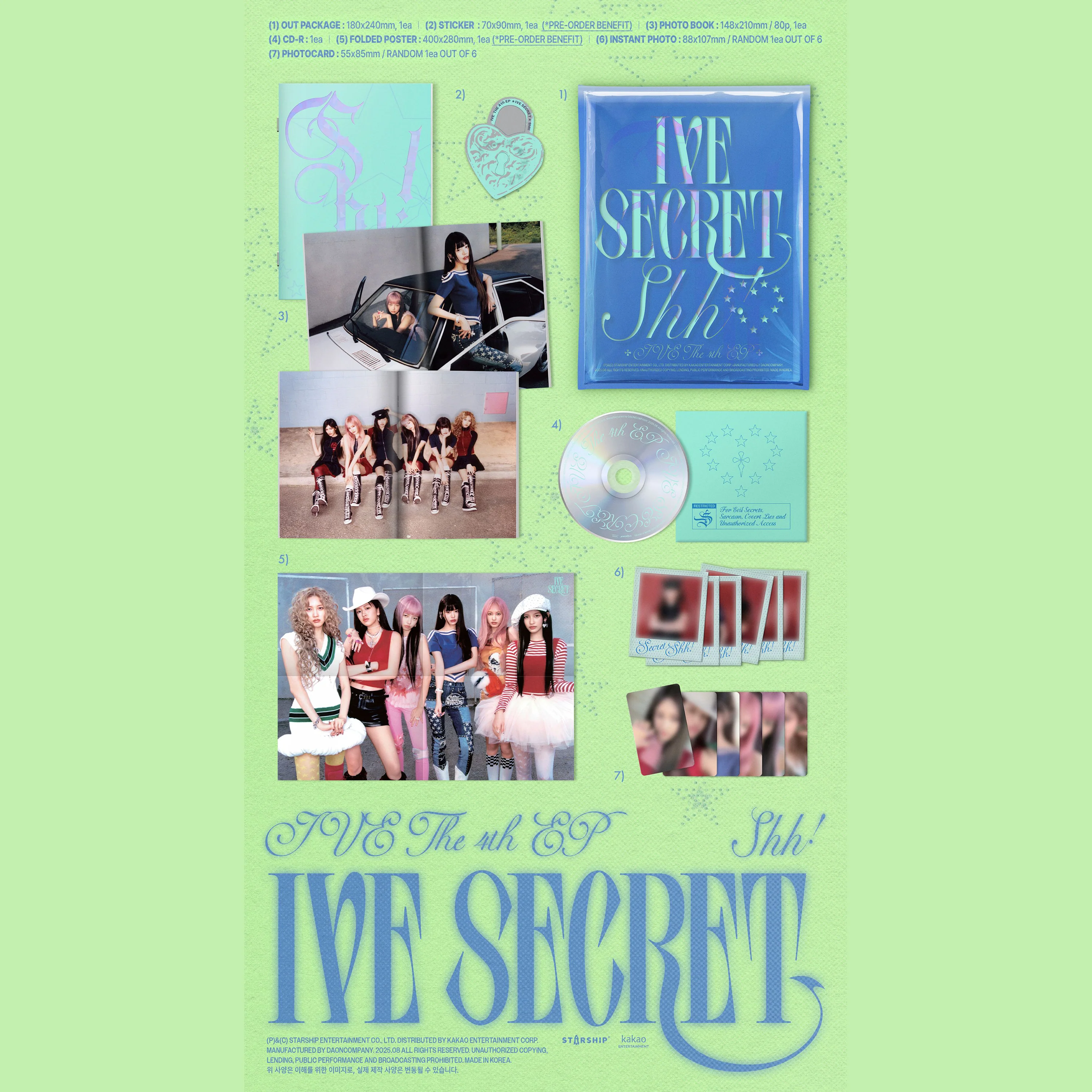 IVE - IVE SECRET [4th Mini Album] - Image 2