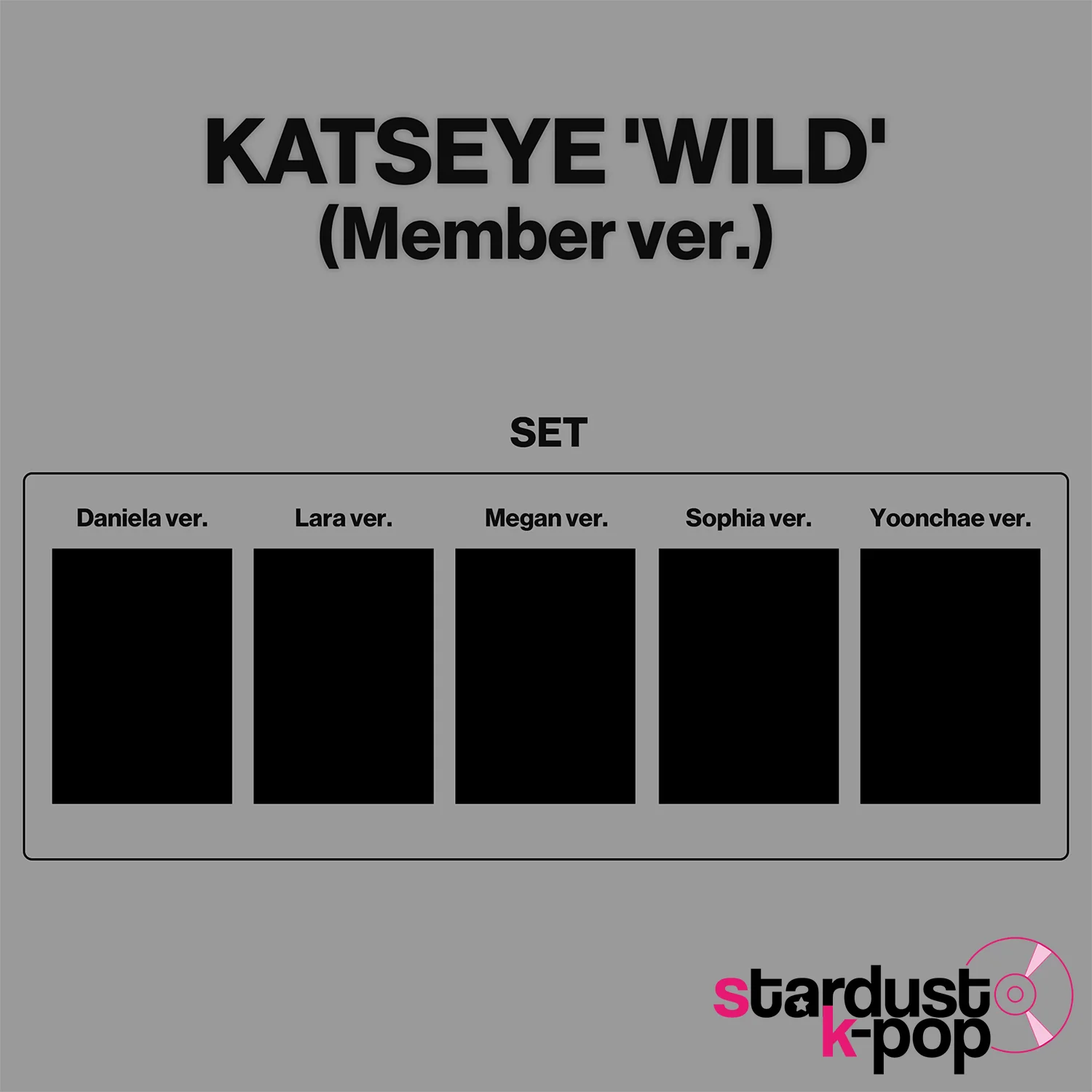 [PRE-ORDER] KATSEYE - WILD [Member Ver.] - Image 2