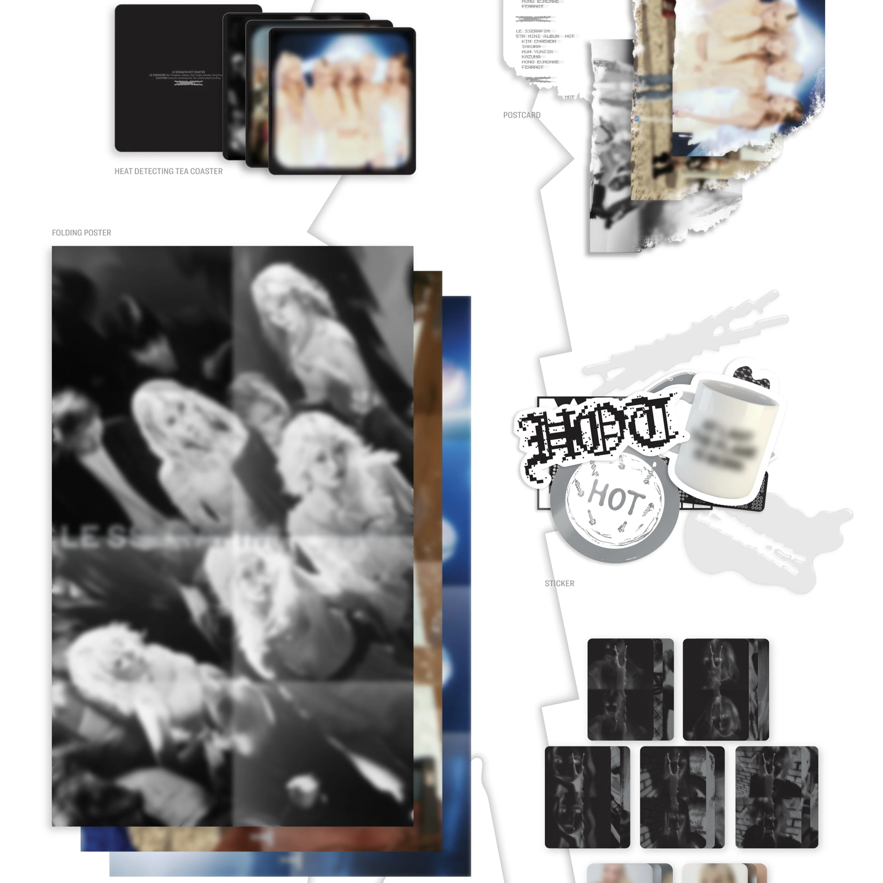 LE SSERAFIM - HOT [5th Mini Album] - Image 4