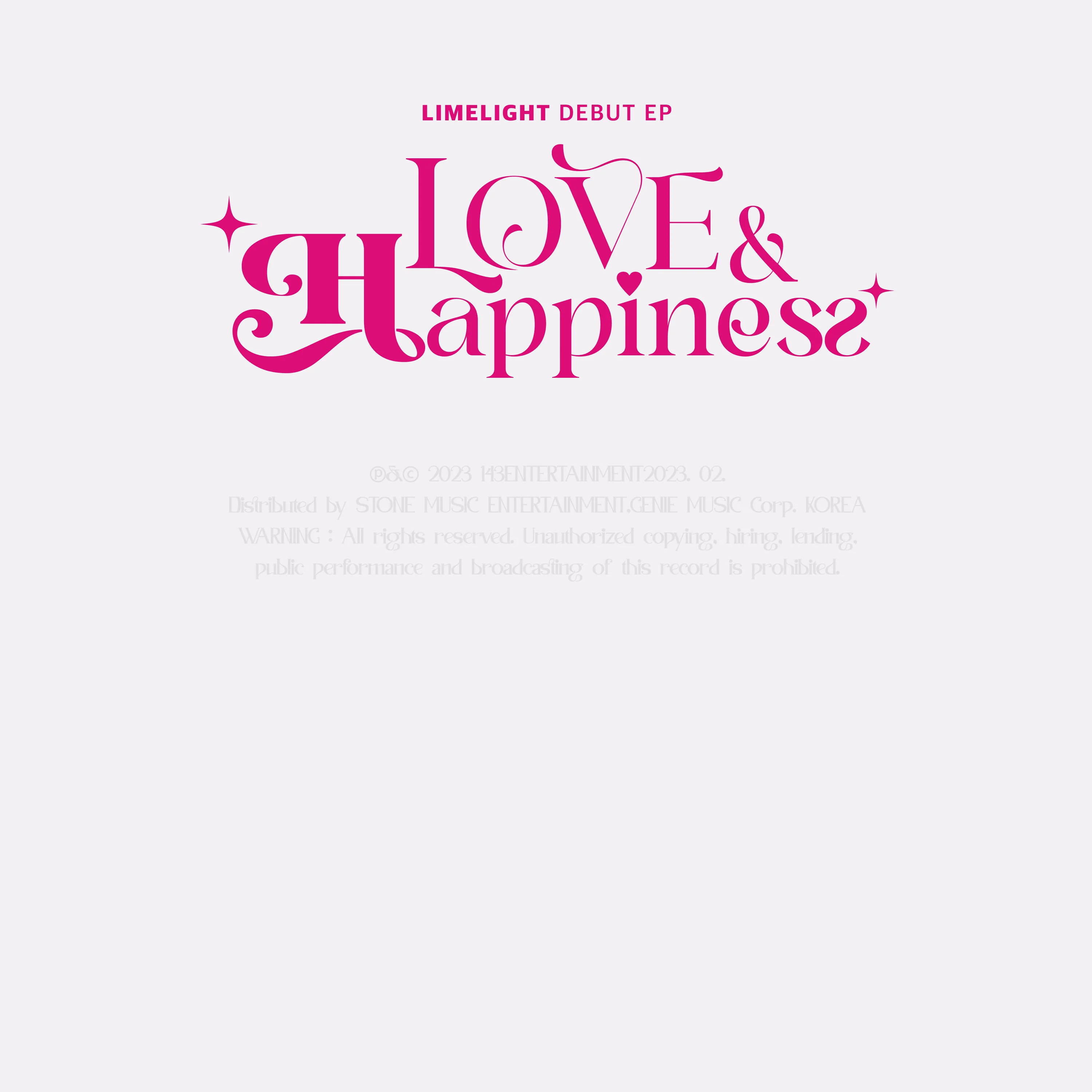 LIMELIGHT - LOVE & HAPPINESS [Debut EP] - Image 2