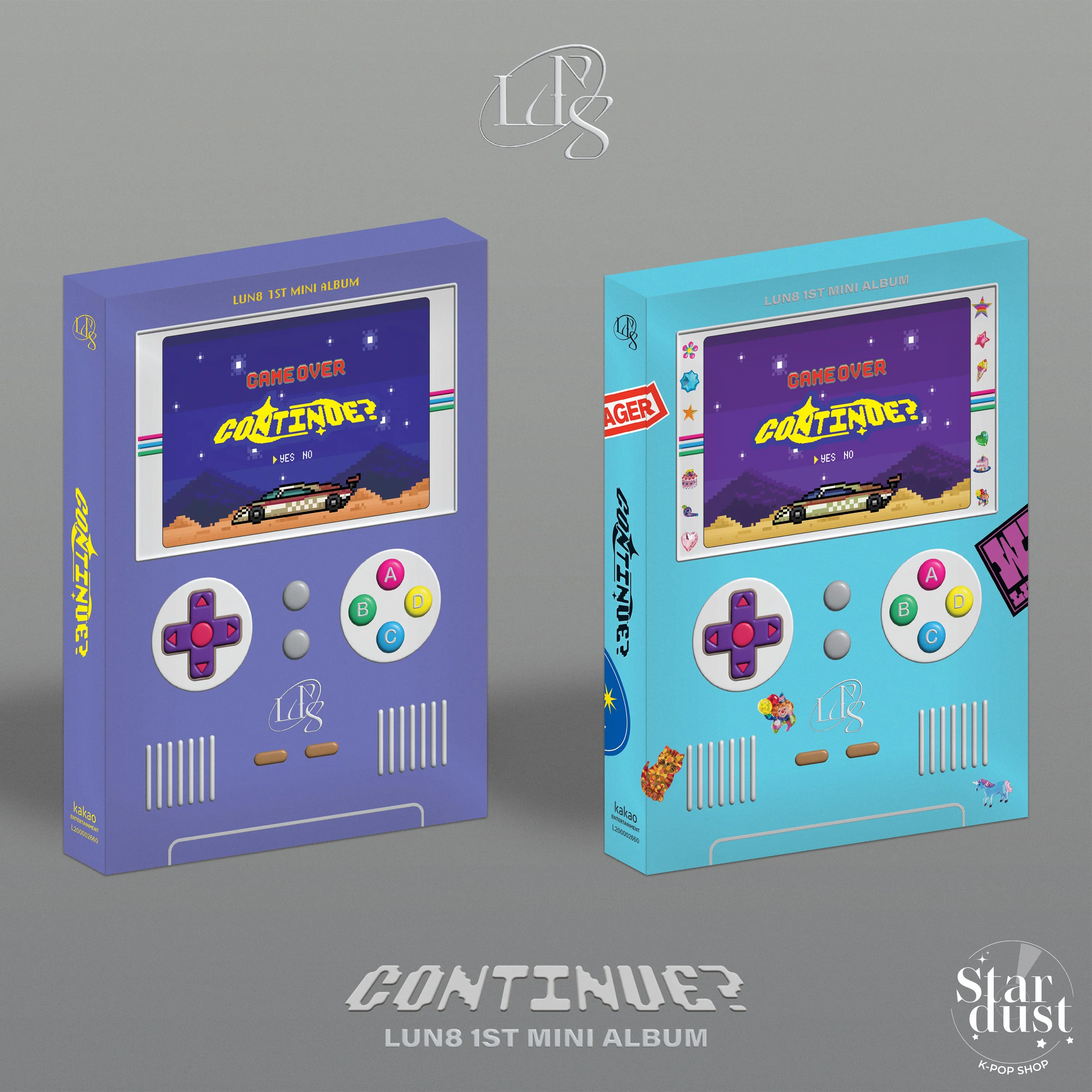 LUN8 - CONTINUE? [1st Mini Album] + POSTER