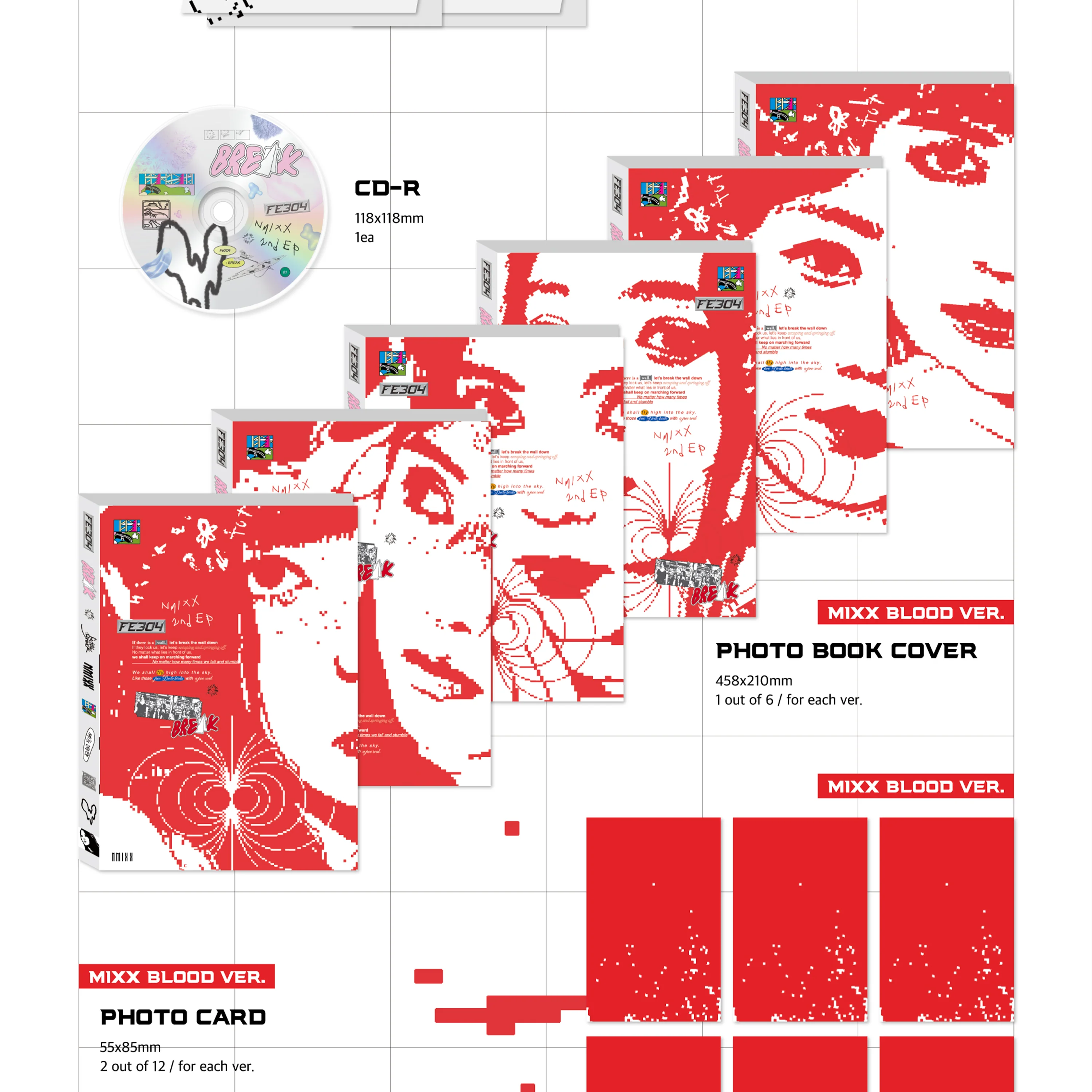 NMIXX - Fe3O4: BREAK [2nd Mini Album] Standard Ver. - Image 4