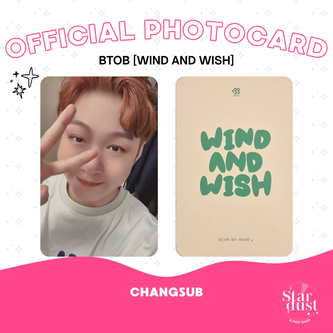 [PHOTOCARD] BTOB - WIND AND WISH [Dear My Muse] - Image 2