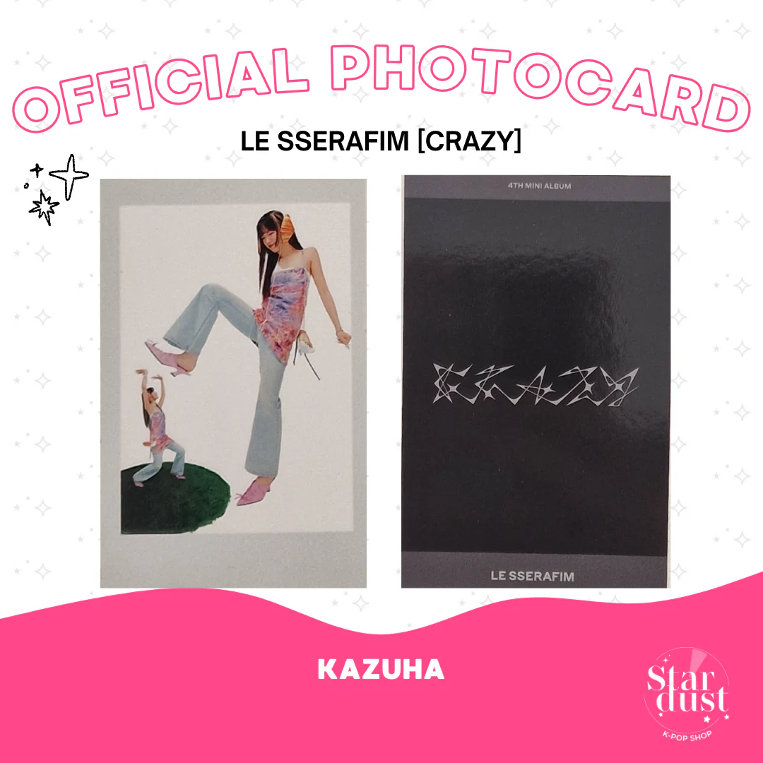 [PHOTOCARD] LE SSERAFIM - CRAZY [Knpops POB] - Image 3