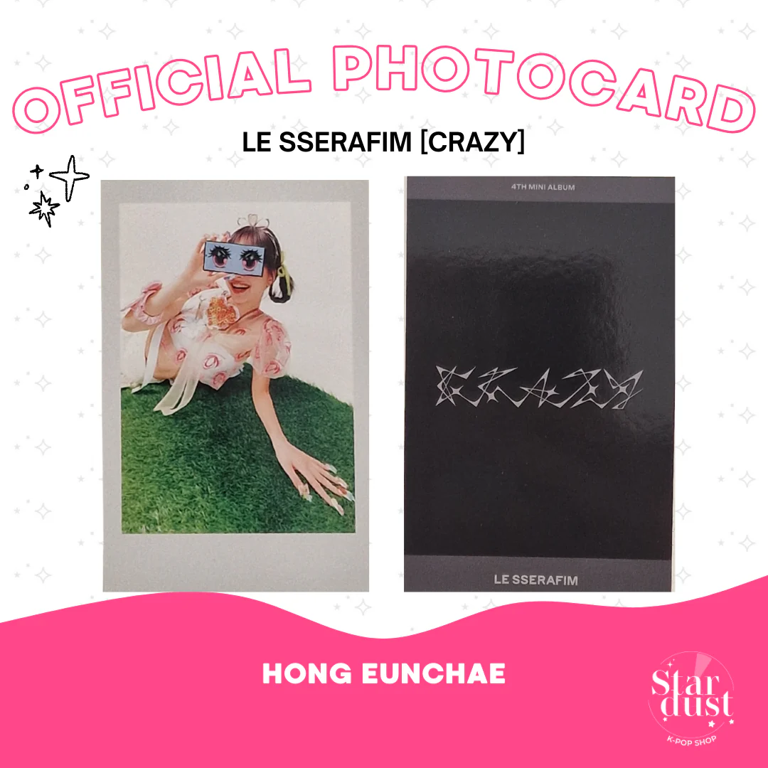[PHOTOCARD] LE SSERAFIM - CRAZY [Knpops POB] - Image 4