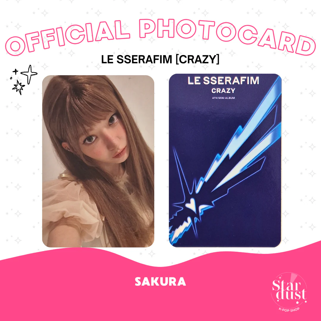 [PHOTOCARD] LE SSERAFIM - CRAZY [Knpops POB] - Image 2
