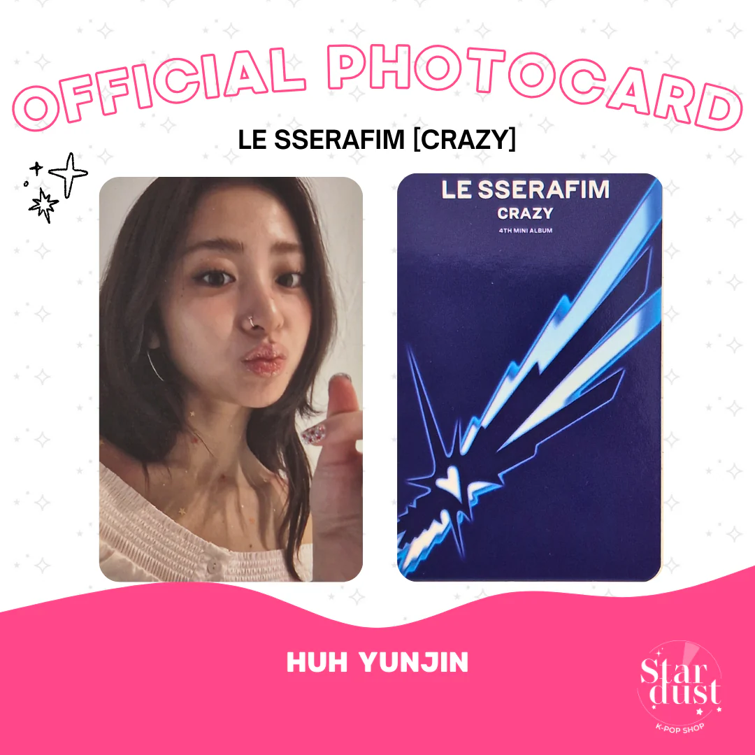 [PHOTOCARD] LE SSERAFIM - CRAZY [Knpops POB] - Image 3