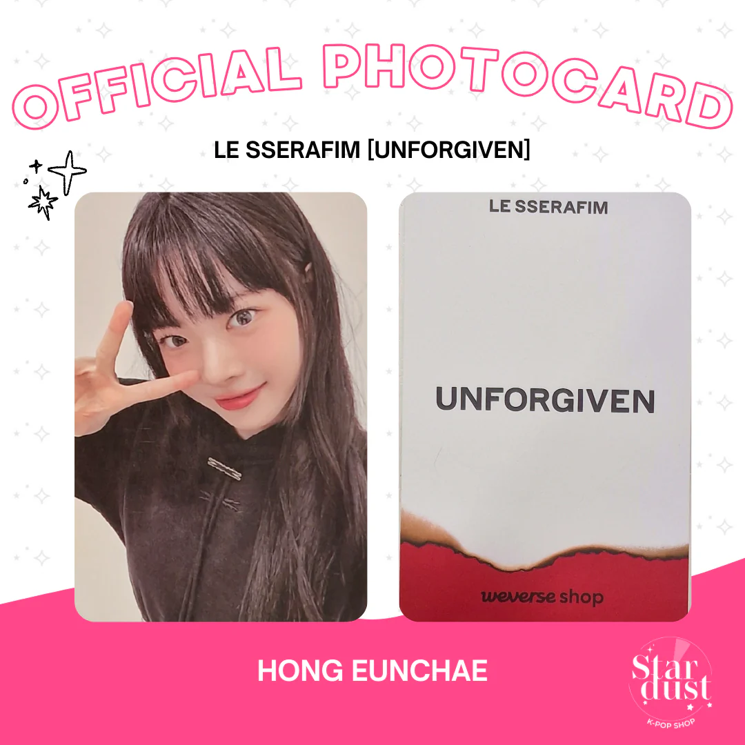 [PHOTOCARD] LE SSERAFIM - UNFORGIVEN [Weverse Shop Set A] - Image 5