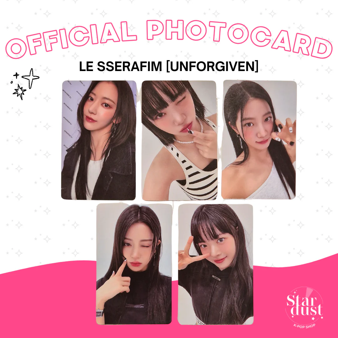 [PHOTOCARD] LE SSERAFIM - UNFORGIVEN [Weverse Shop Set A] - Image 6