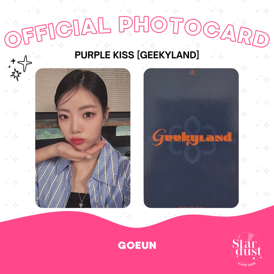 [PHOTOCARD] PURPLE KISS - GEEKYLAND [Dear My Muse] - Image 2