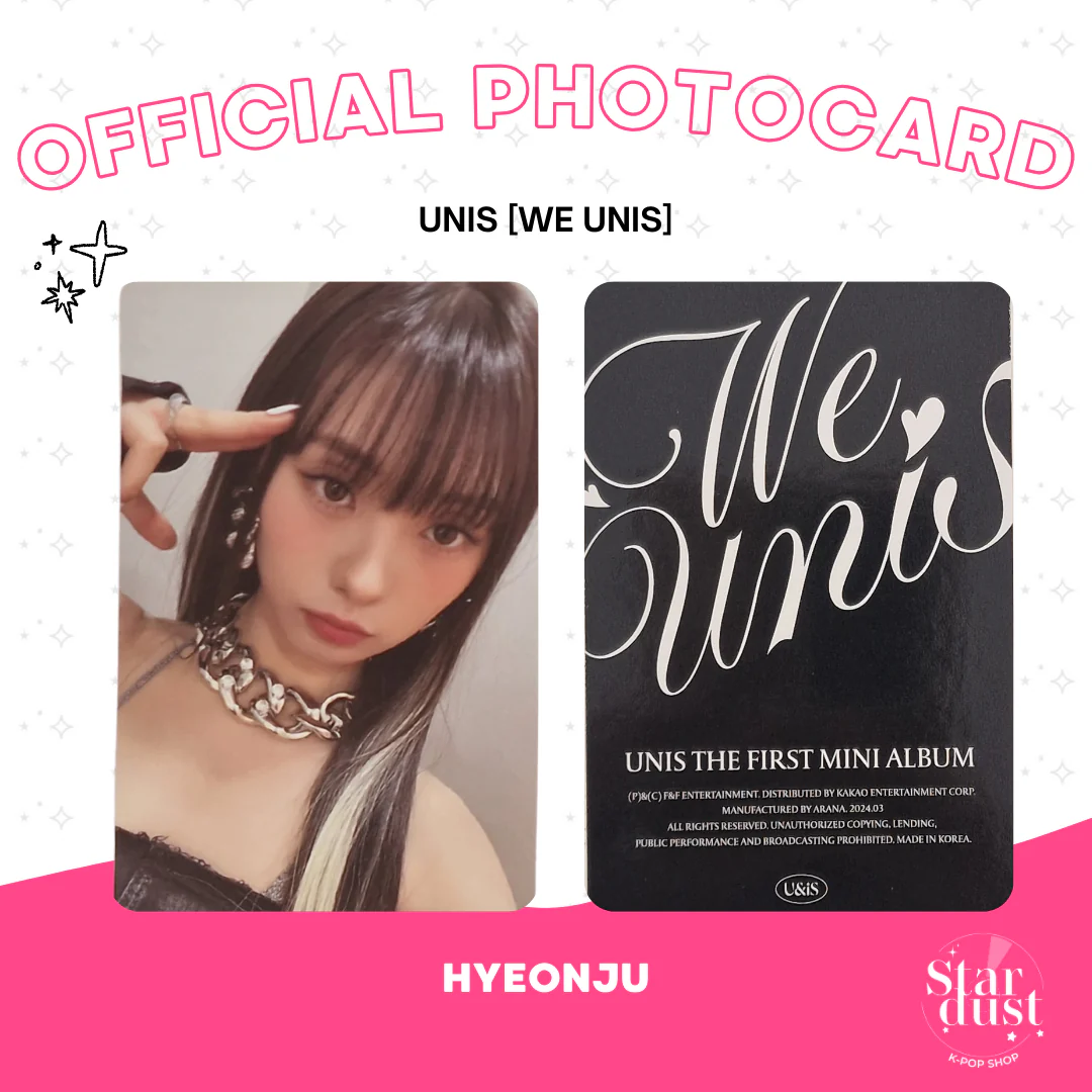 [PHOTOCARD] UNIS - WE UNIS [Album Pob] - Image 2
