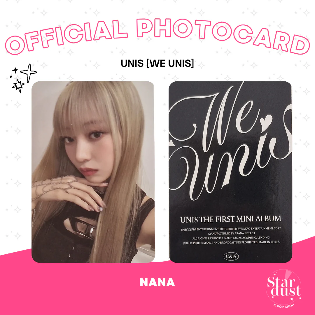 [PHOTOCARD] UNIS - WE UNIS [Album Pob] - Image 3