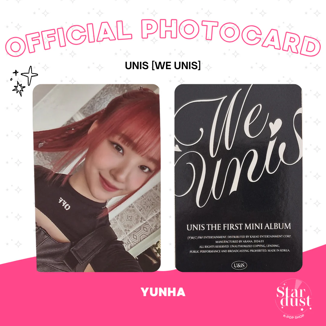 [PHOTOCARD] UNIS - WE UNIS [Album Pob] - Image 4