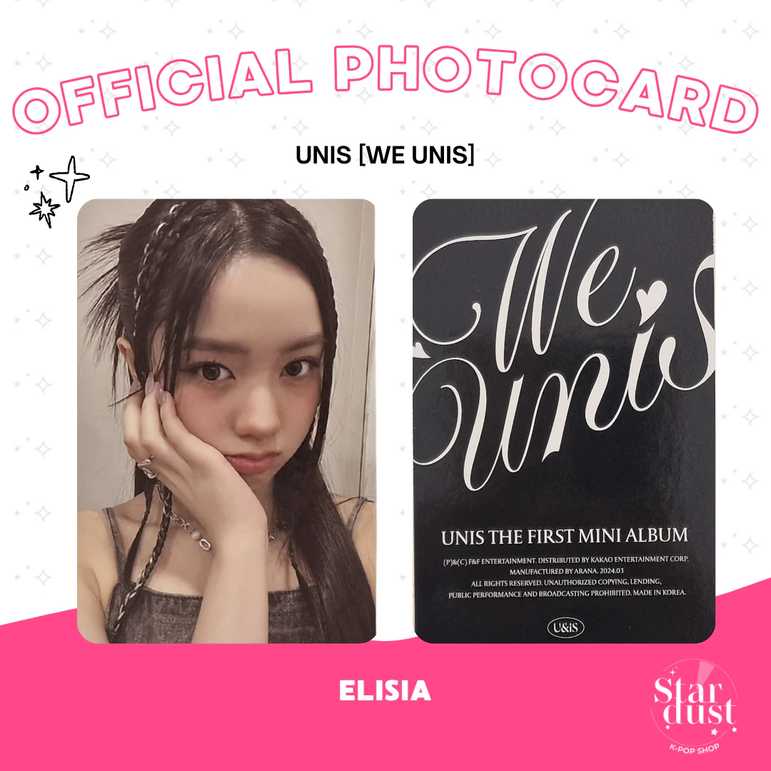 [PHOTOCARD] UNIS - WE UNIS [Album Pob] - Image 5