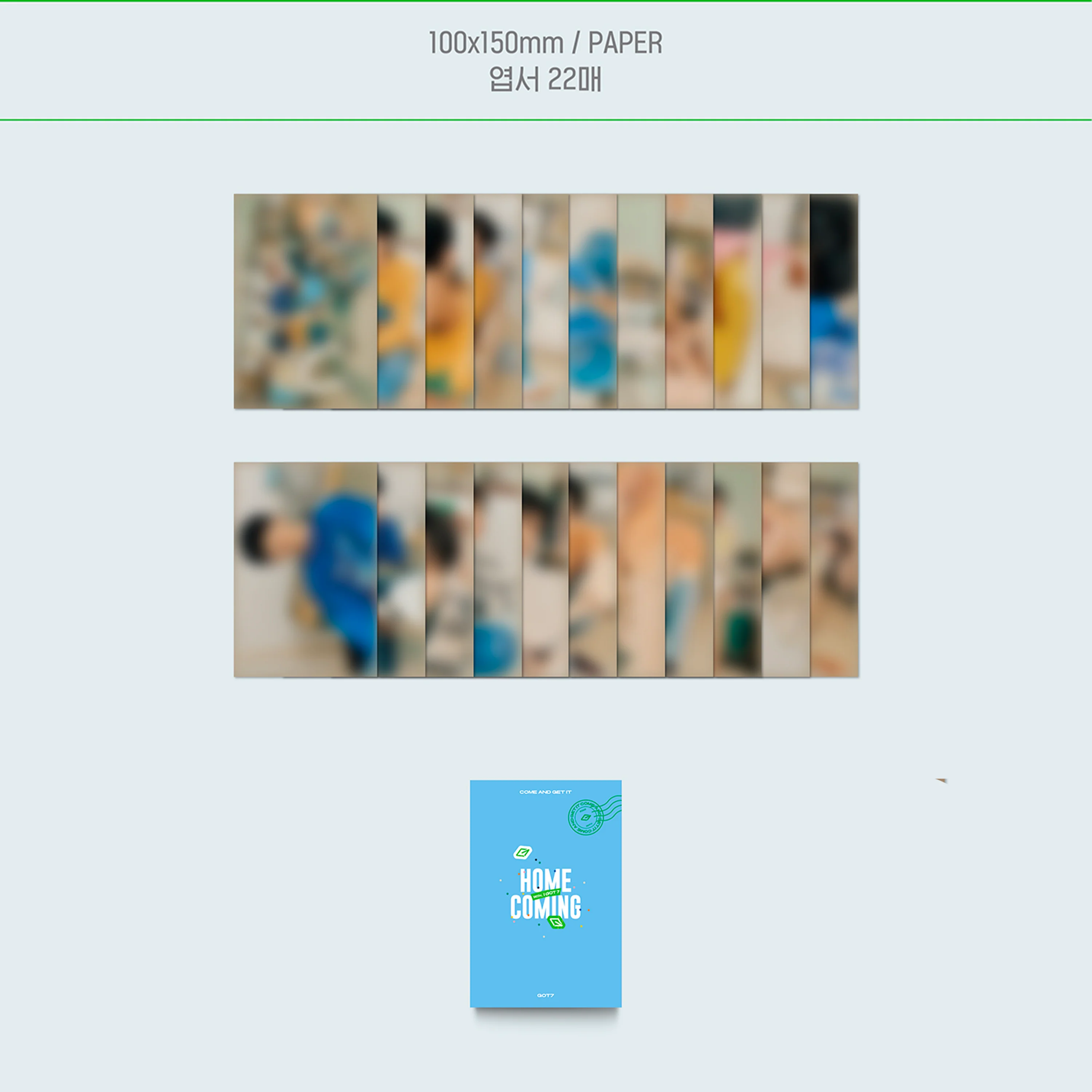 GOT7 2022 FANCON MD - POSTCARD BOOK - Image 3