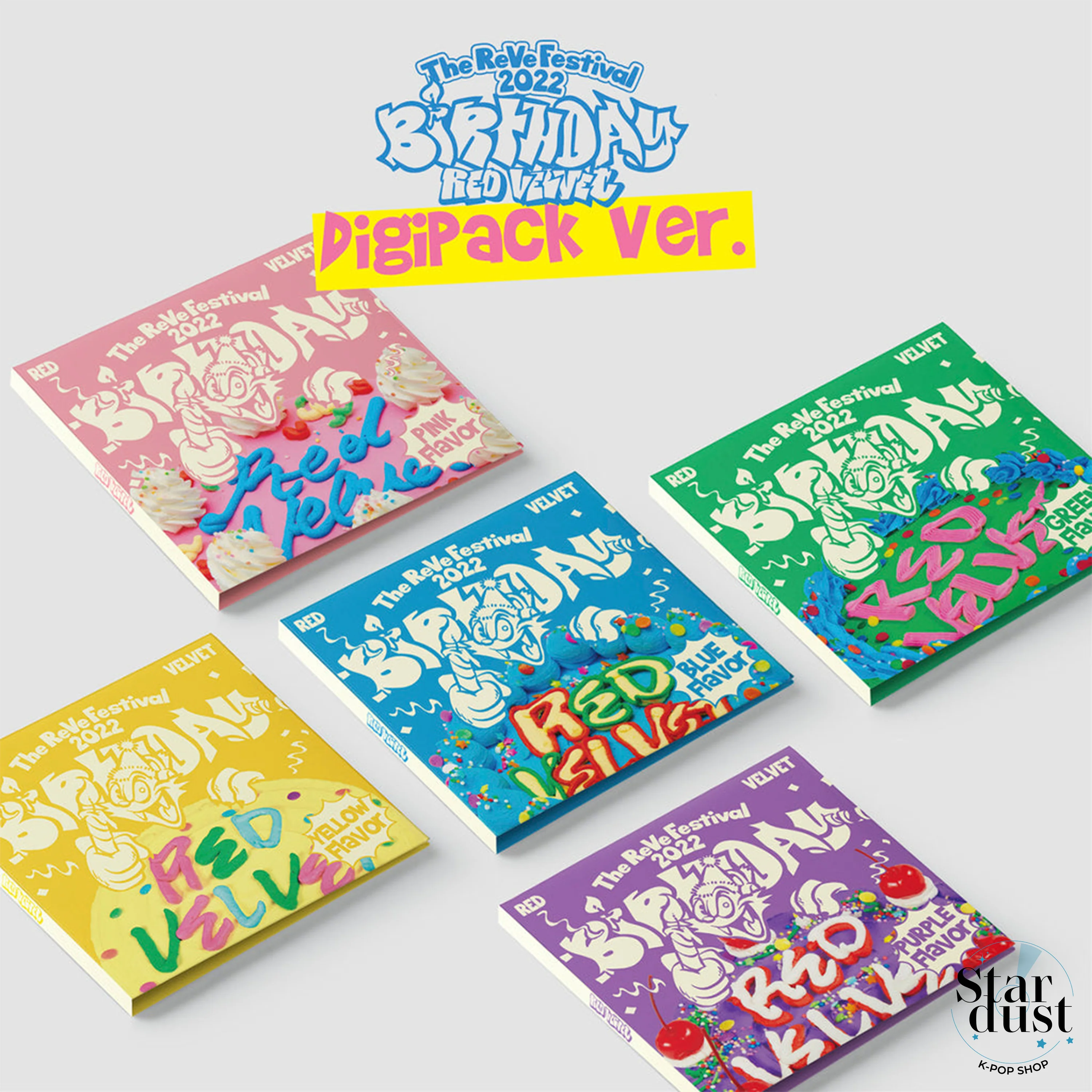 RED VELVET - THE REVE FESTIVAL 2022: BIRTHDAY [Mini Album] Digipack Ver.