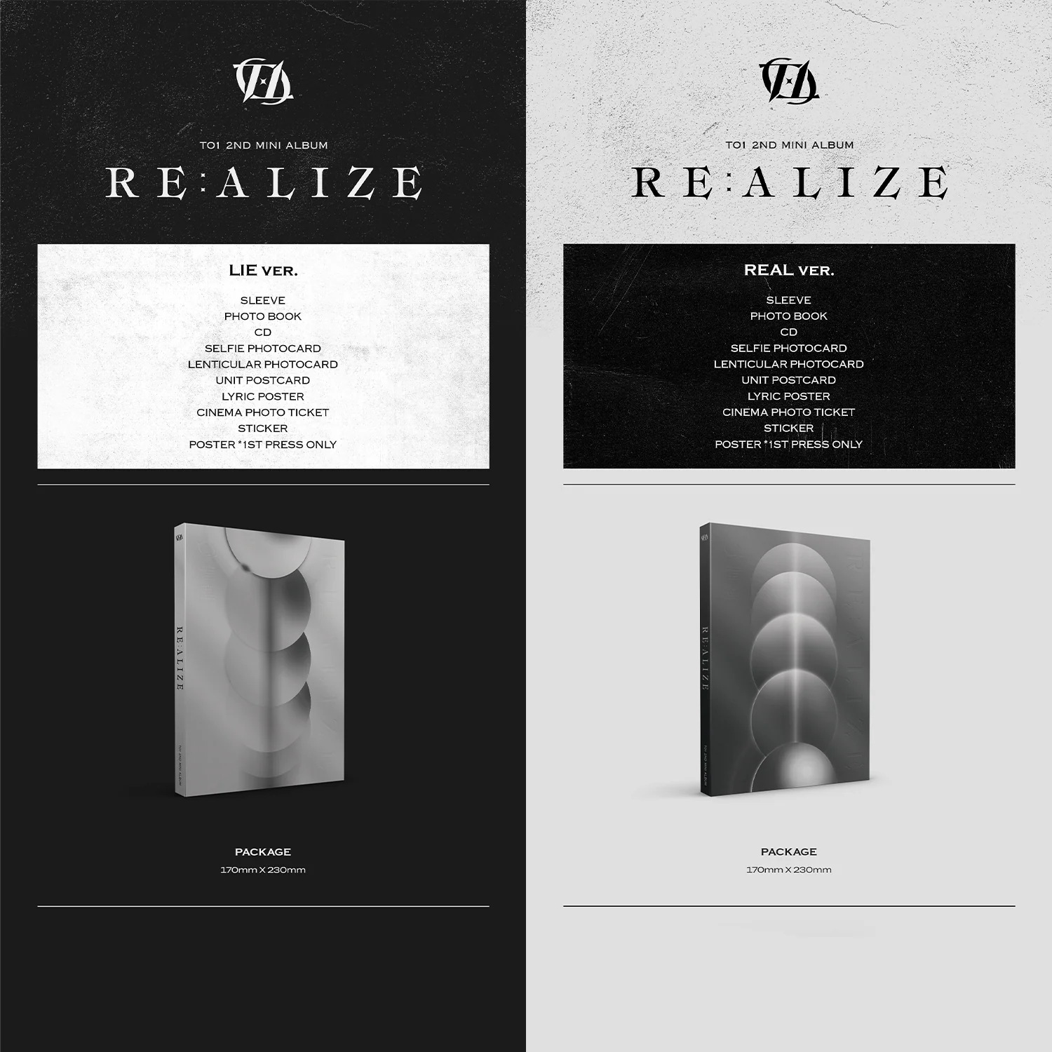 TO1 - RE:ALIZE [2nd Mini Album] - Image 2