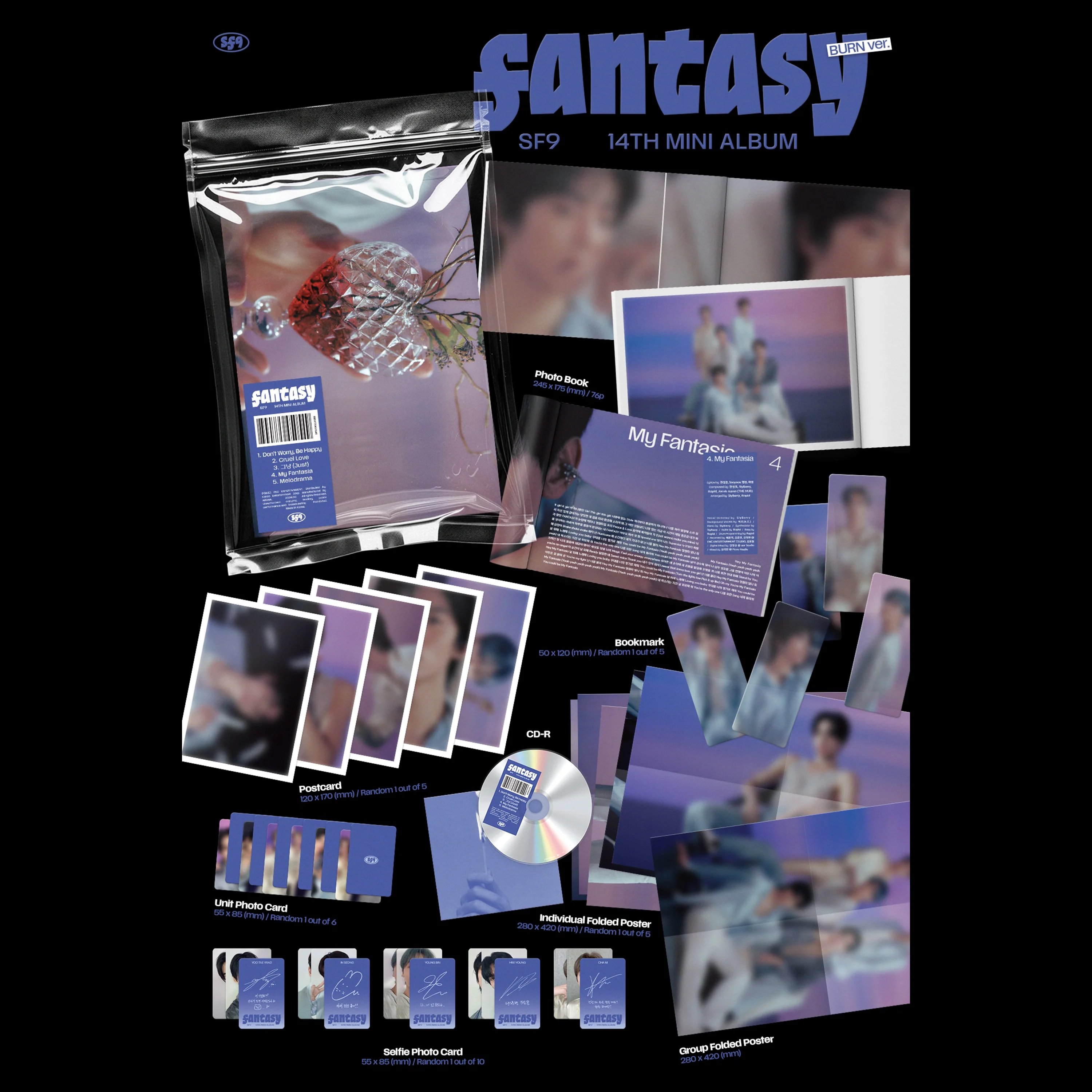 SF9 - FANTASY [14th Mini Album] - Image 2