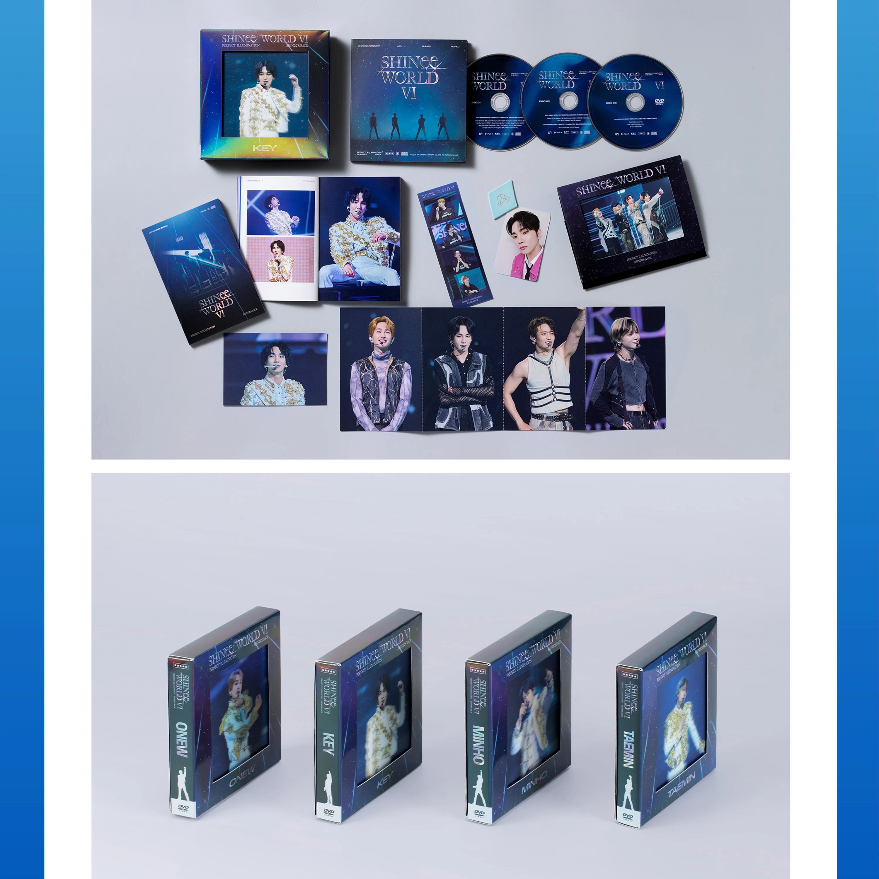 SHINee - SHINee WORLD VI [PERFECT ILLUMINATION: SHINee's Back] Key DVD - Image 12