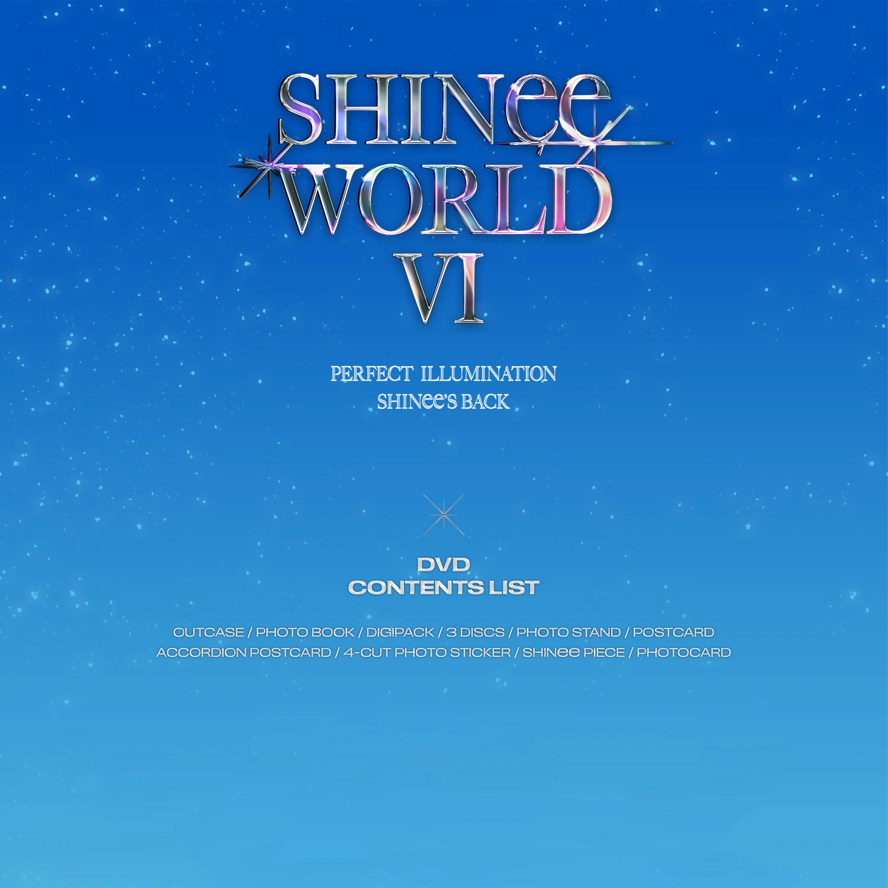 SHINee - SHINee WORLD VI [PERFECT ILLUMINATION: SHINee's Back] Key DVD - Image 2