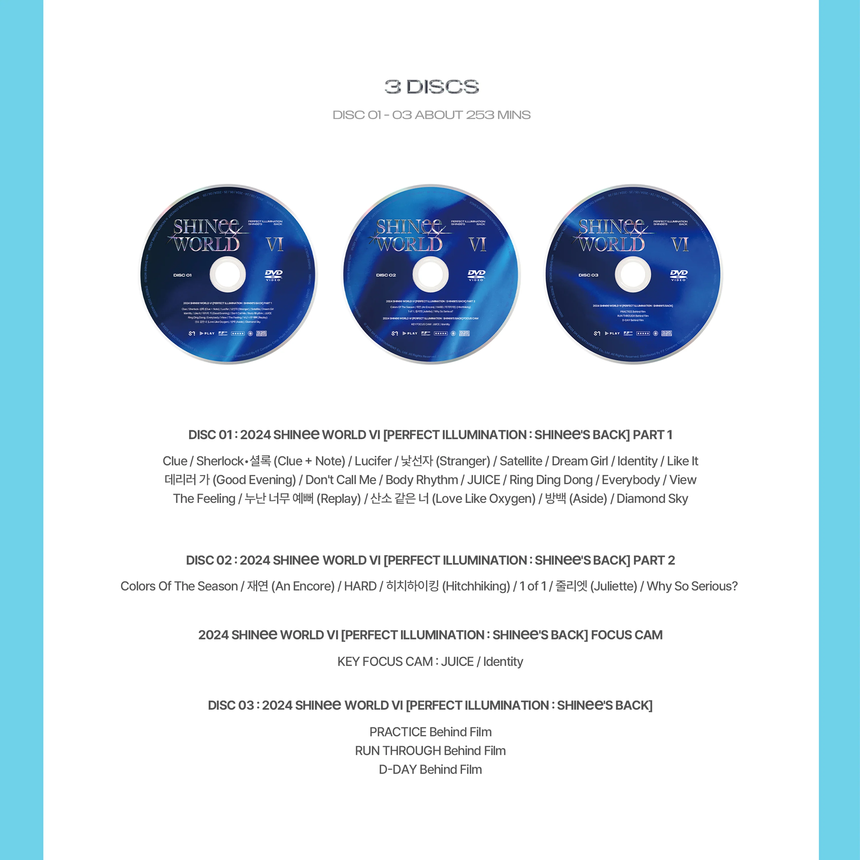 SHINee - SHINee WORLD VI [PERFECT ILLUMINATION: SHINee's Back] Key DVD - Image 6