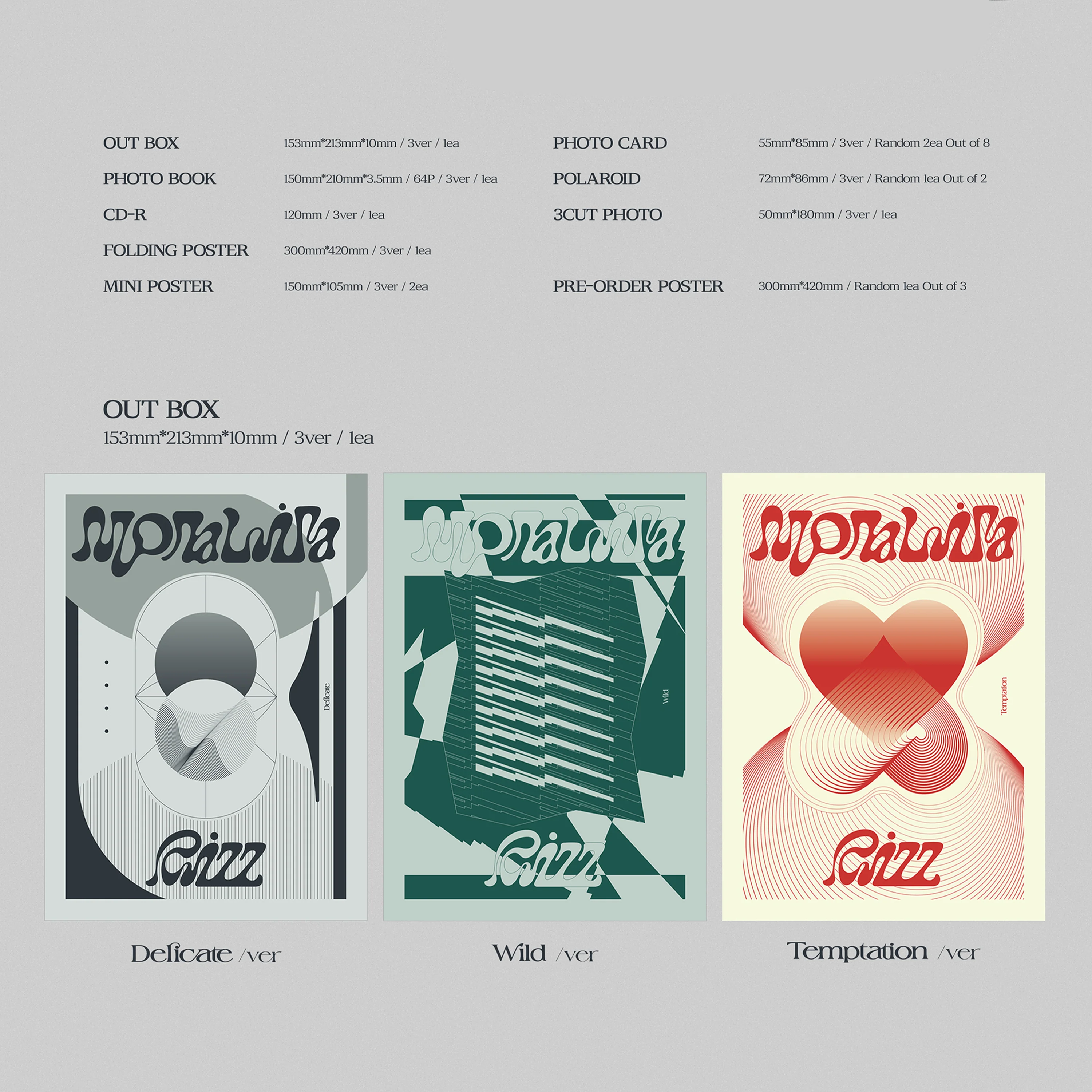 SOOJIN - RIZZ [2nd Mini Album] + POSTER - Image 2