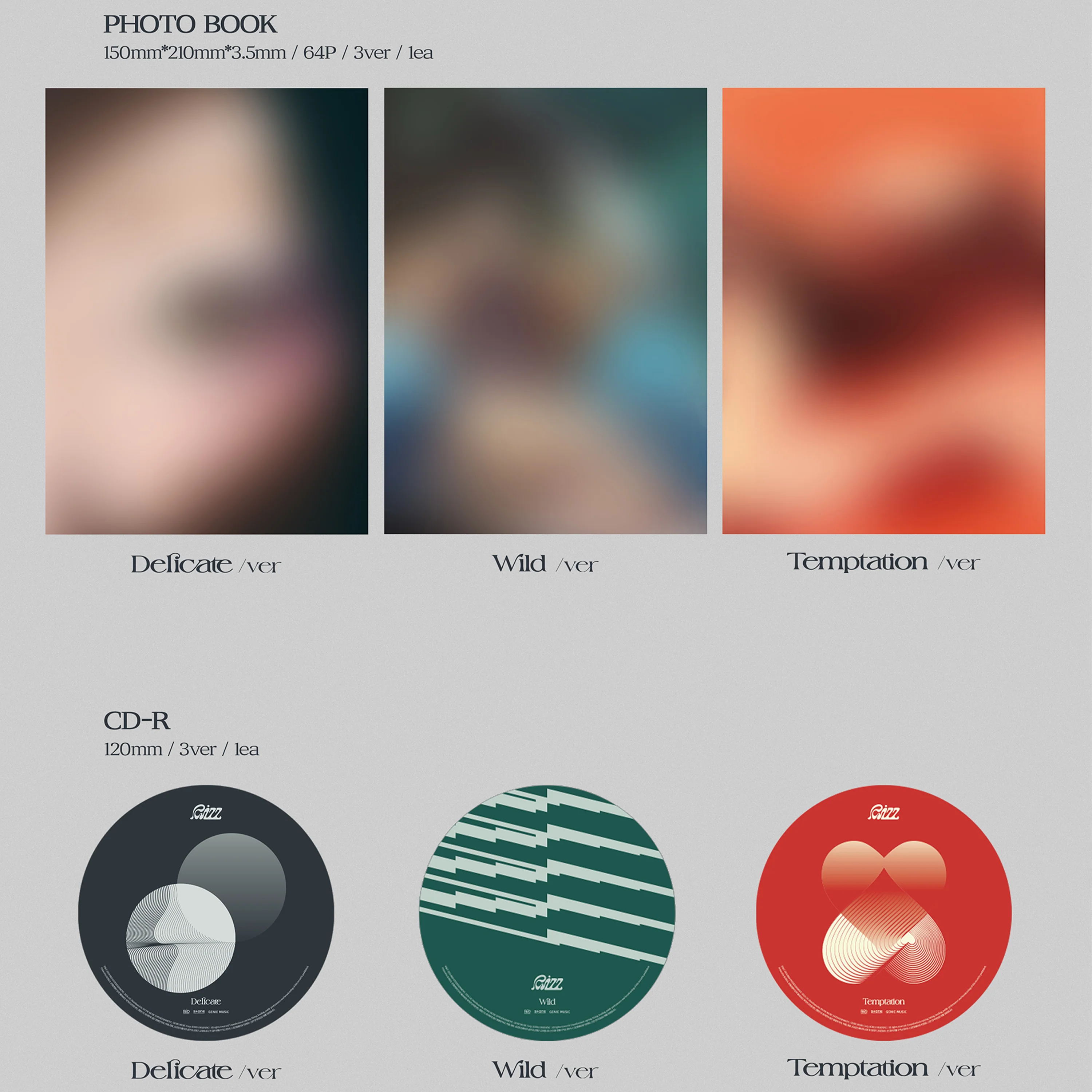 SOOJIN - RIZZ [2nd Mini Album] + POSTER - Image 3