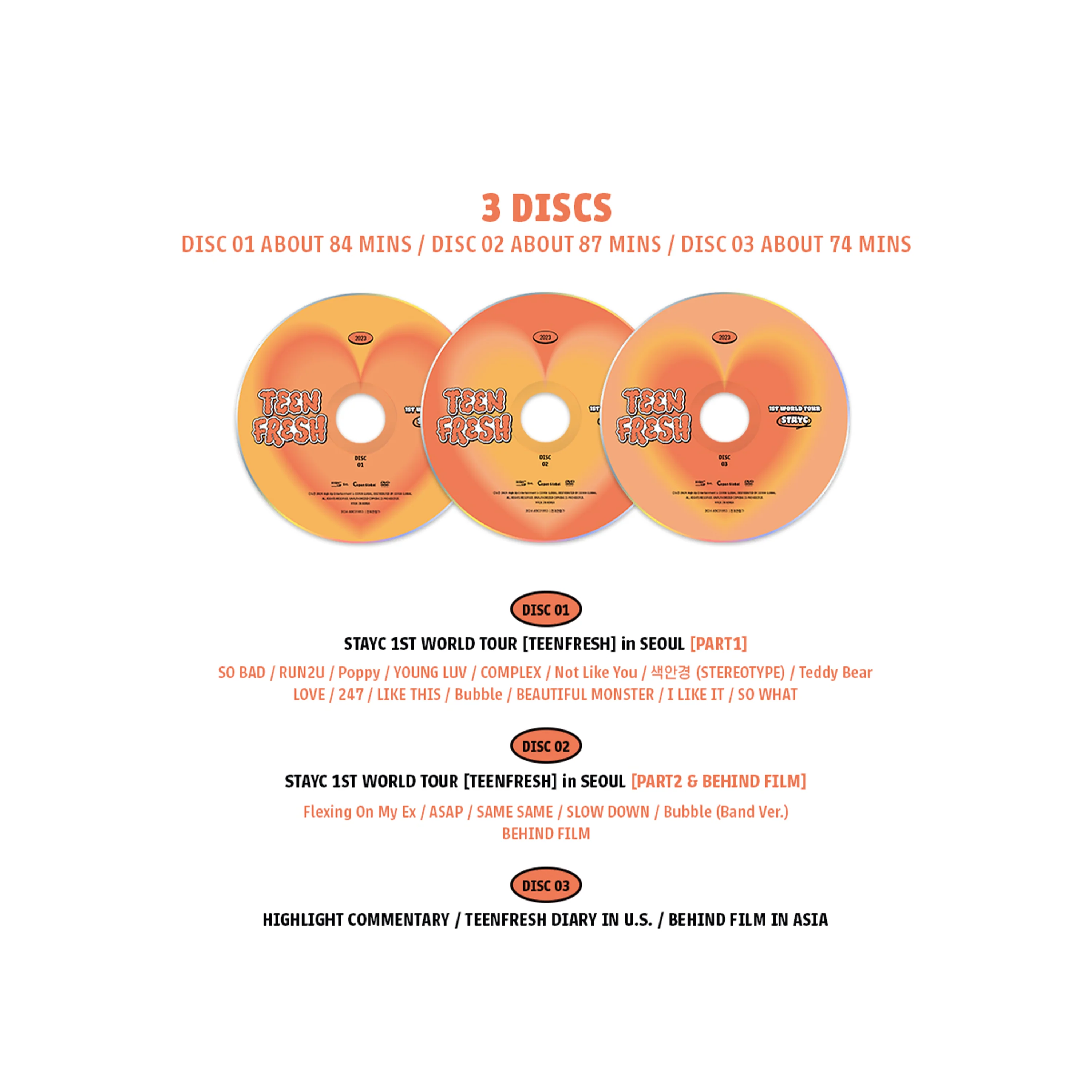 STAYC - 1ST WOLRD TOUR 'TEENFRESH' IN SEOUL [DVD] - Image 5