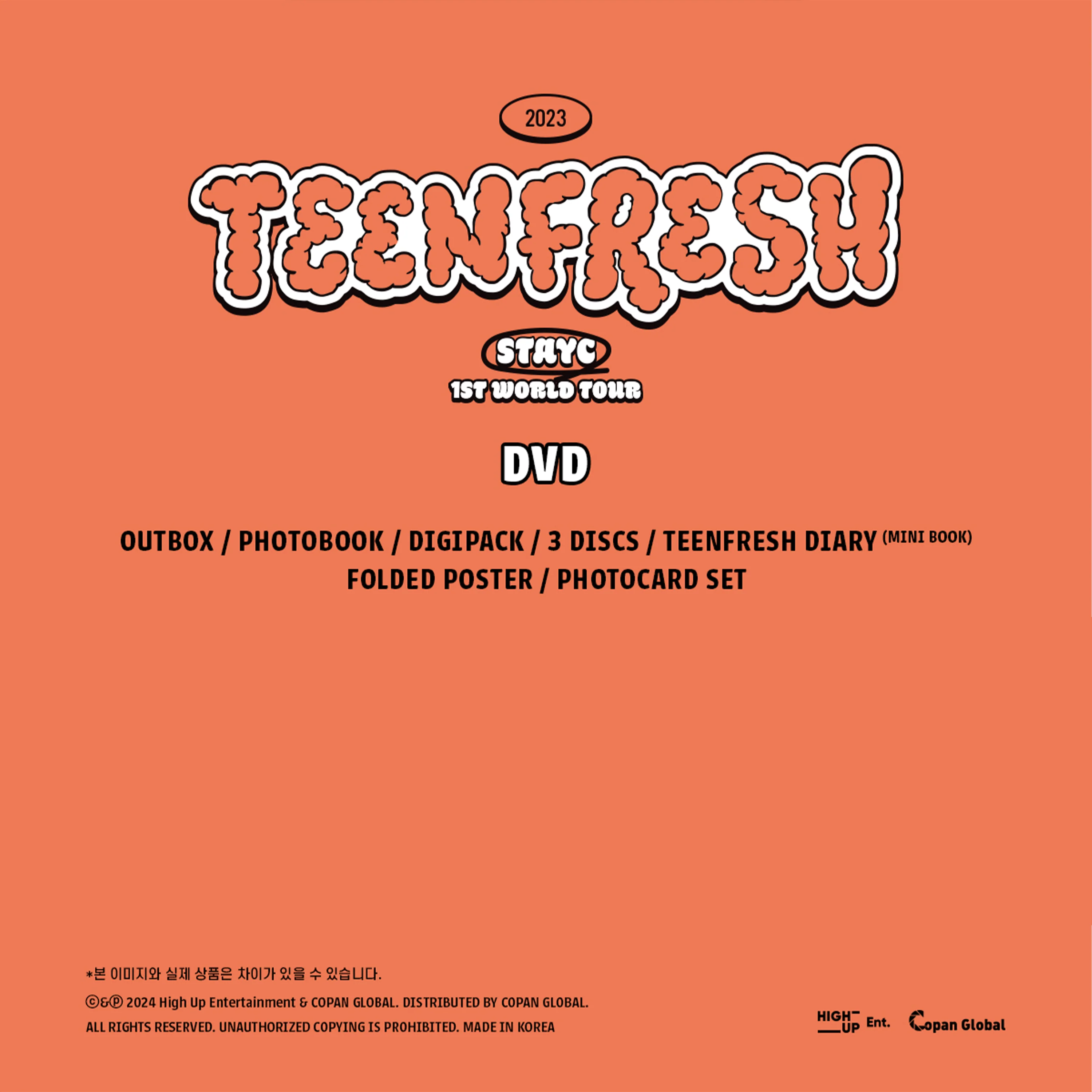 STAYC - 1ST WOLRD TOUR 'TEENFRESH' IN SEOUL [DVD] - Image 9