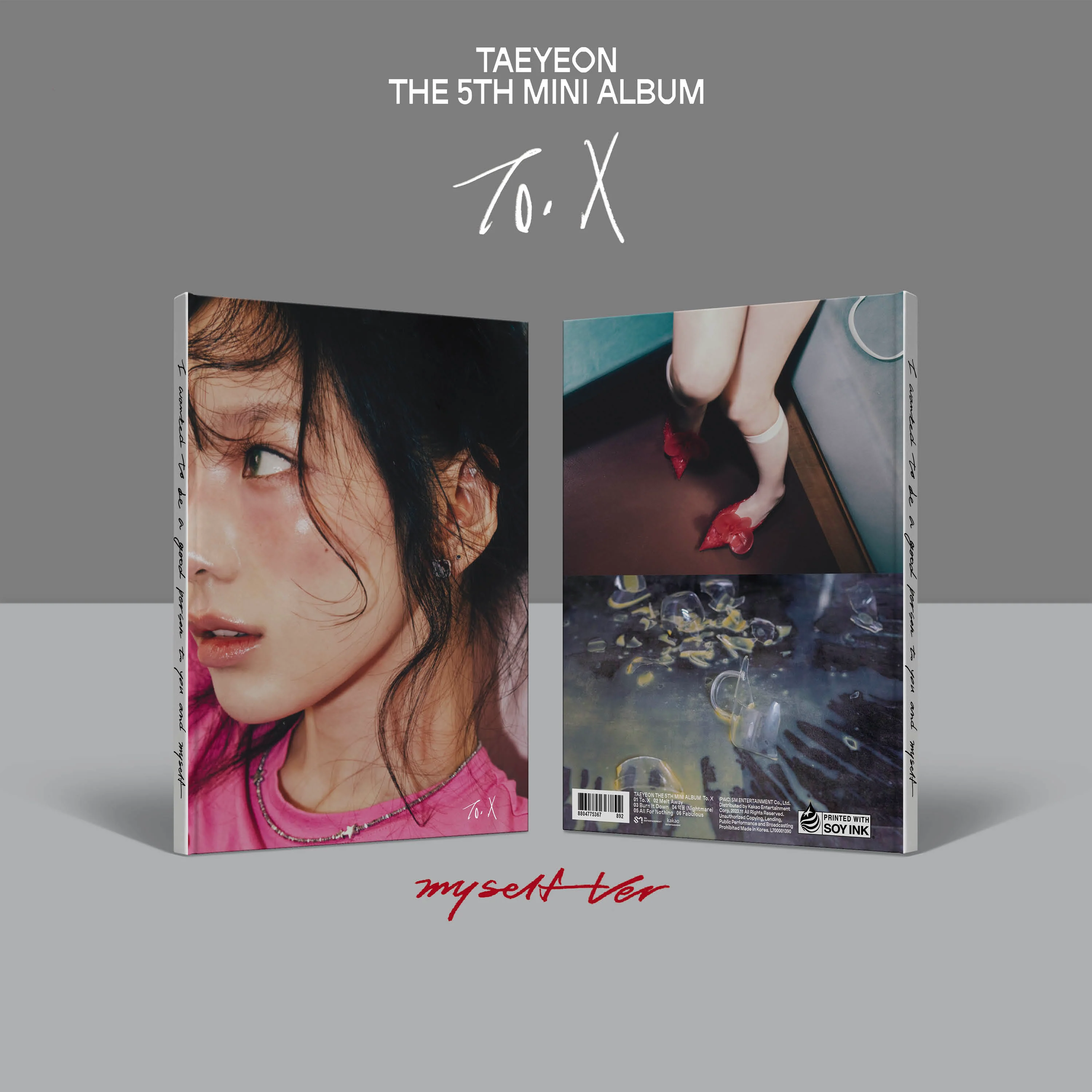 TAEYEON - TO. X [5th Mini Album] Myself Ver. - Image 2
