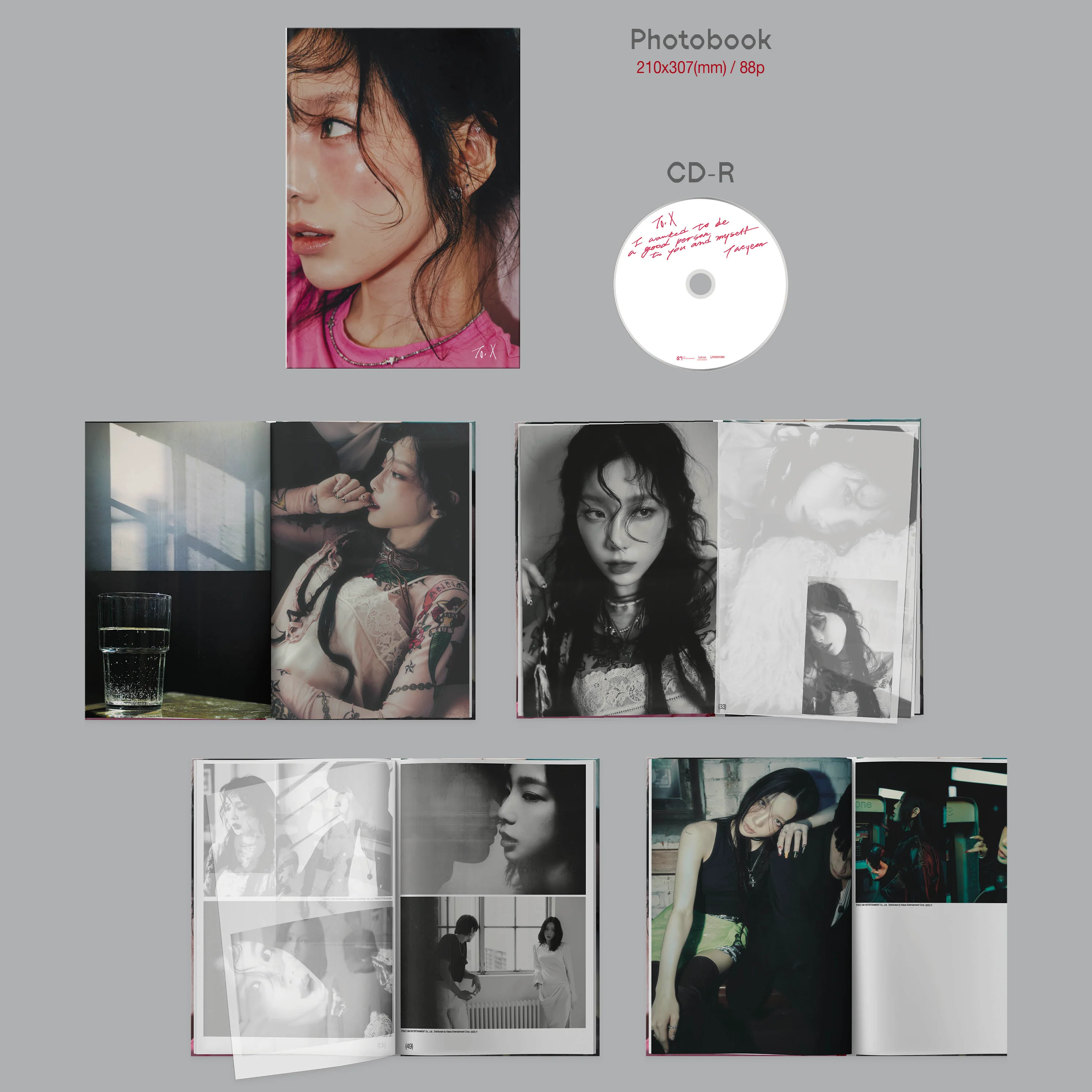 TAEYEON - TO. X [5th Mini Album] Myself Ver. - Image 3