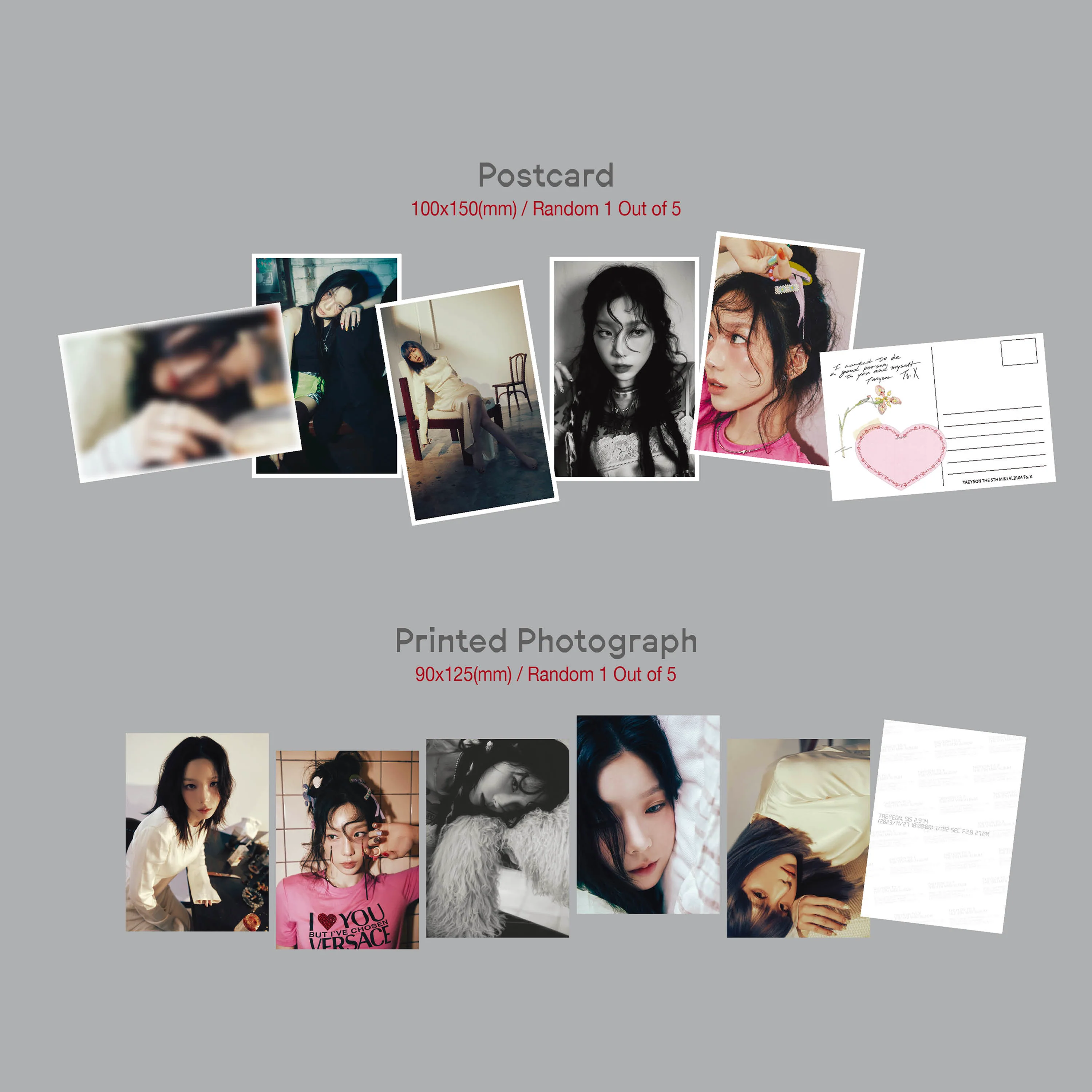 TAEYEON - TO. X [5th Mini Album] Myself Ver. - Image 4