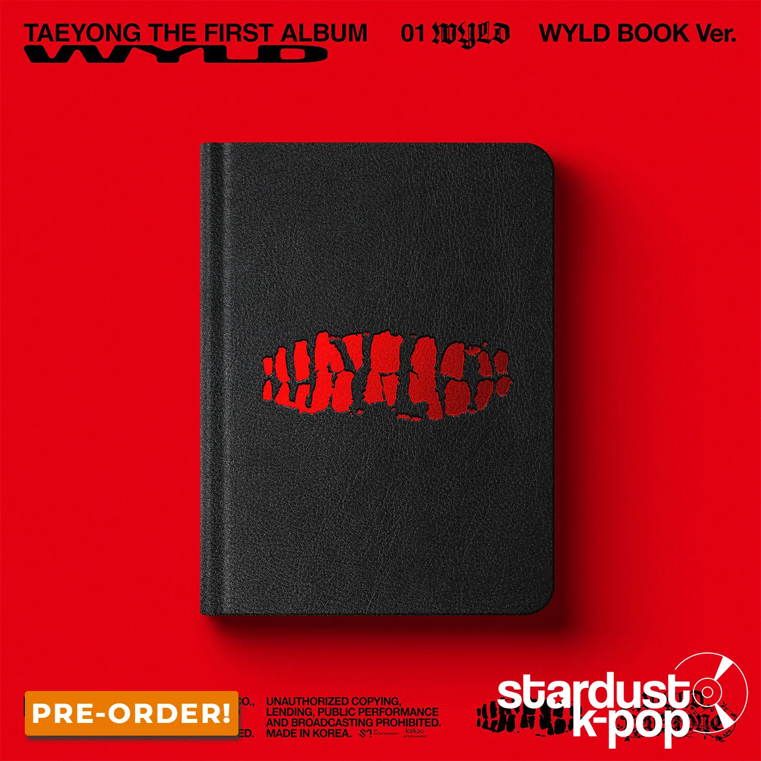 [PRE-ORDER] TAEYONG - WYLD [1st Full Album] Wyld Book Ver.