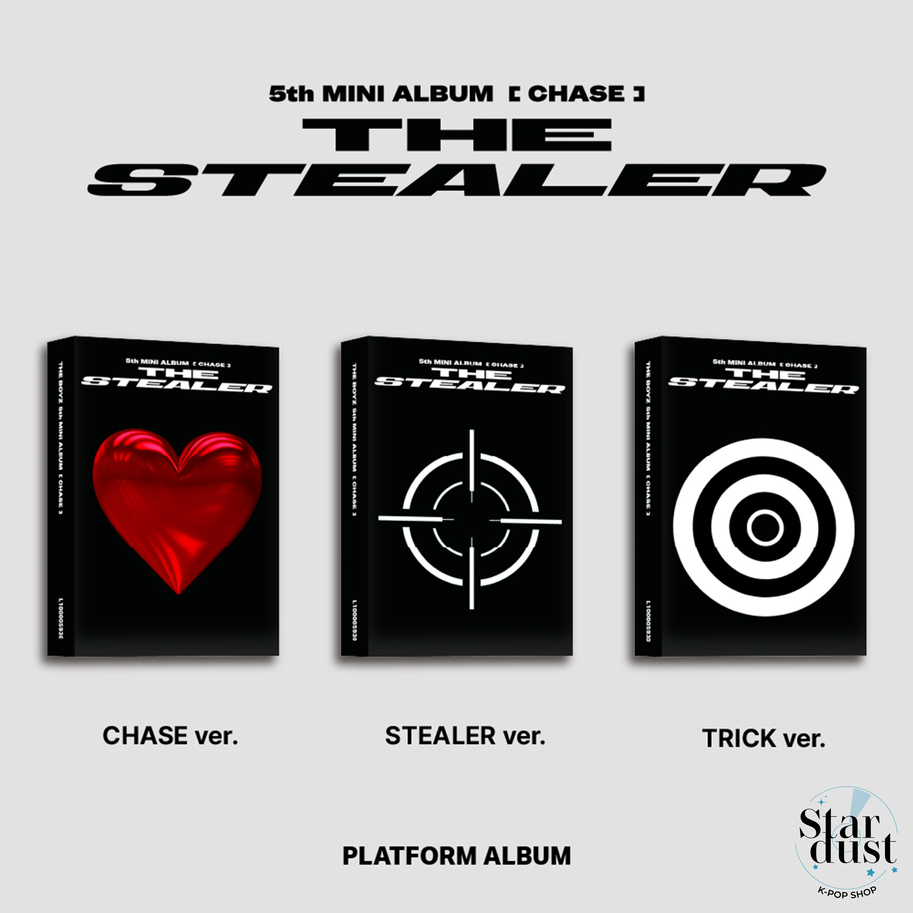 THE BOYZ - CHASE [5th Mini Album] Platform Ver.